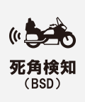 死角検知(BSD)